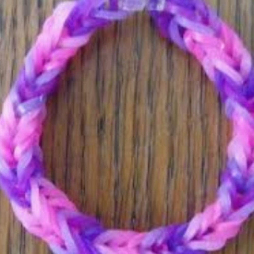 🌊rainbow loom fishtail bracelet🌊